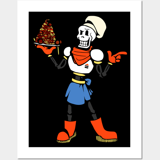 Master Spaghetti Chef Wall Art by snespix